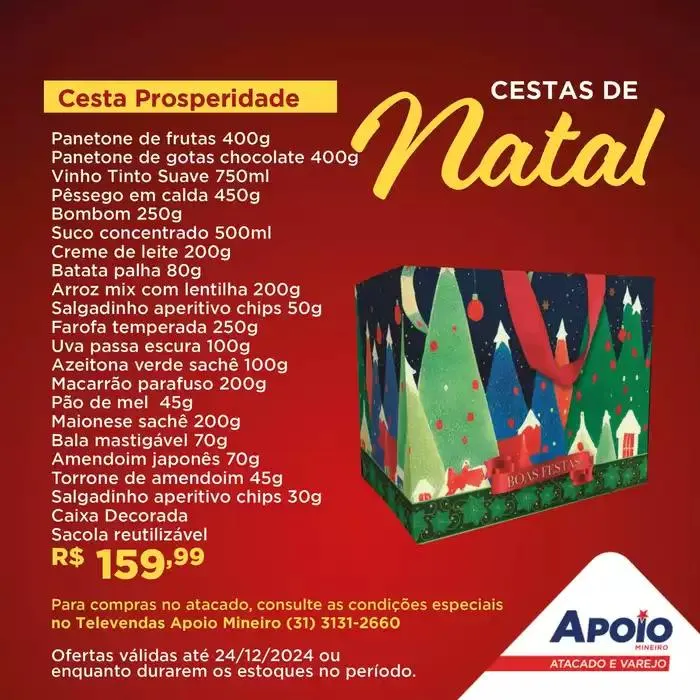 Encarte de Ofertas Apoio Mineiro 7 de novembro até 24 de dezembro 2024 - Pagina 1