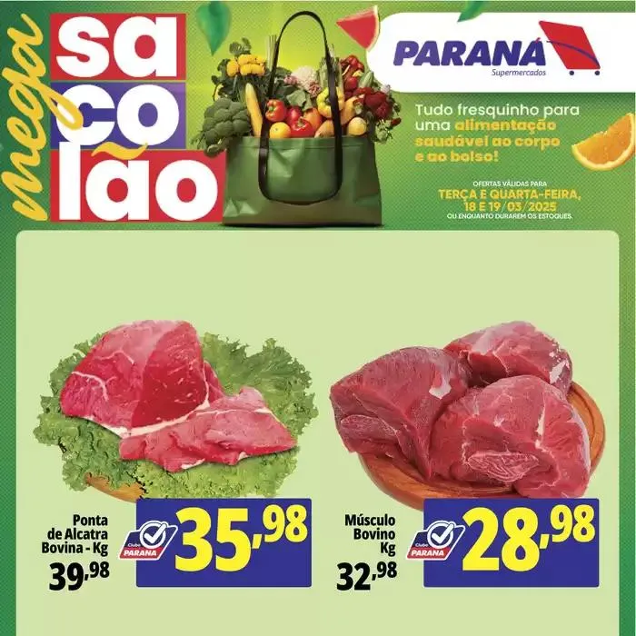 Encarte de Encarte Paraná Supermercados 18 de março até 19 de março 2025 - Pagina 5