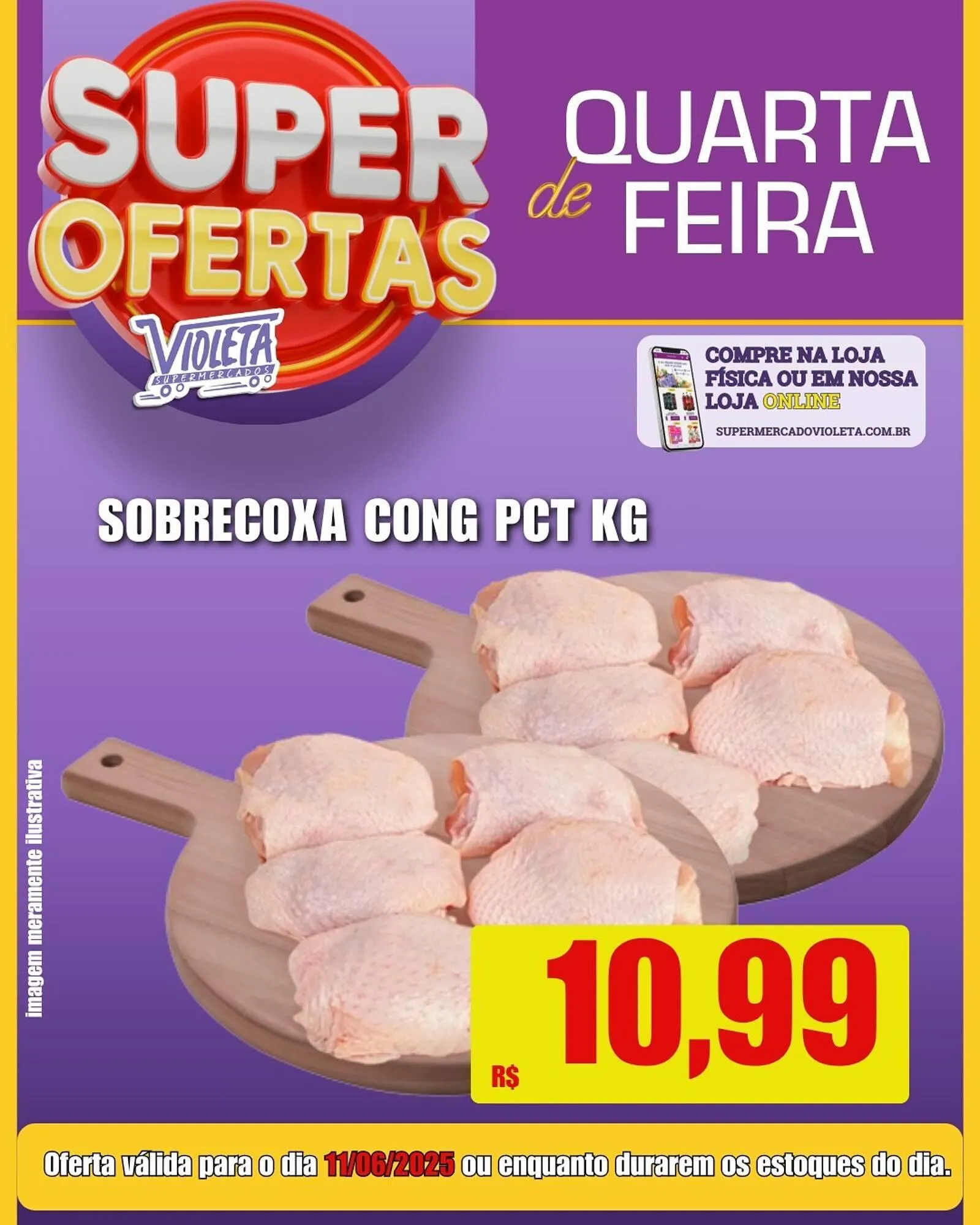 Encarte de Catálogo Violeta Supermercados 10 de junho até 11 de junho 2025 - Pagina 4