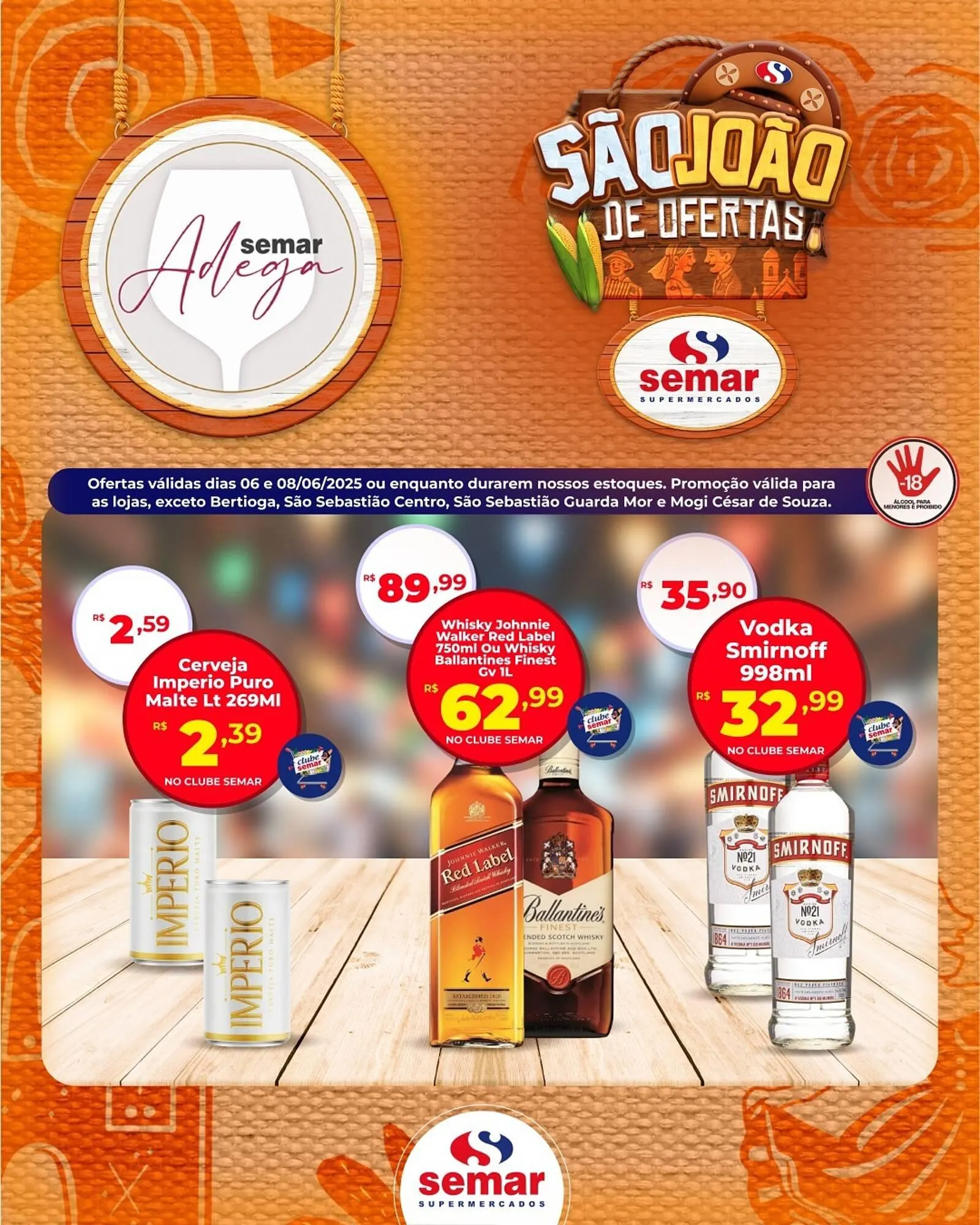 Encarte de Catálogo Semar Supermercado 6 de junho até 8 de junho 2025 - Pagina 2