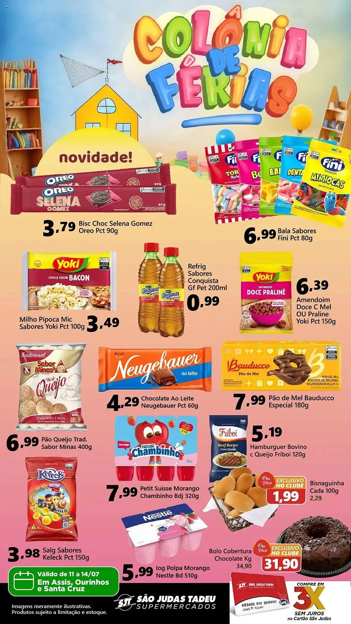 Encarte de Catálogo São Judas Tadeu 11 de julho até 14 de julho 2025 - Pagina 1