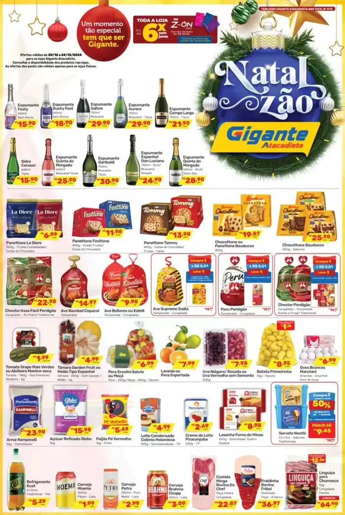 Ofertas Gigante Atacadista até - 1