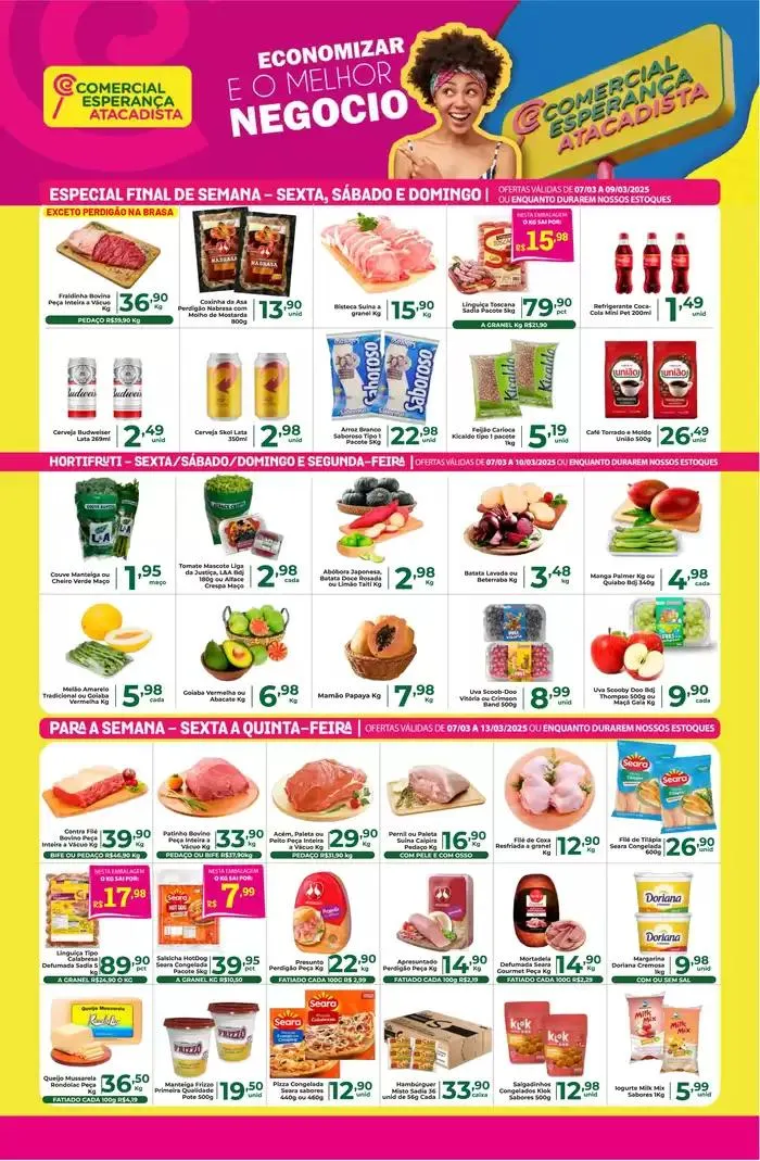Encarte de Melhores ofertas para compradores econômicos 7 de março até 13 de março 2025 - Pagina 1
