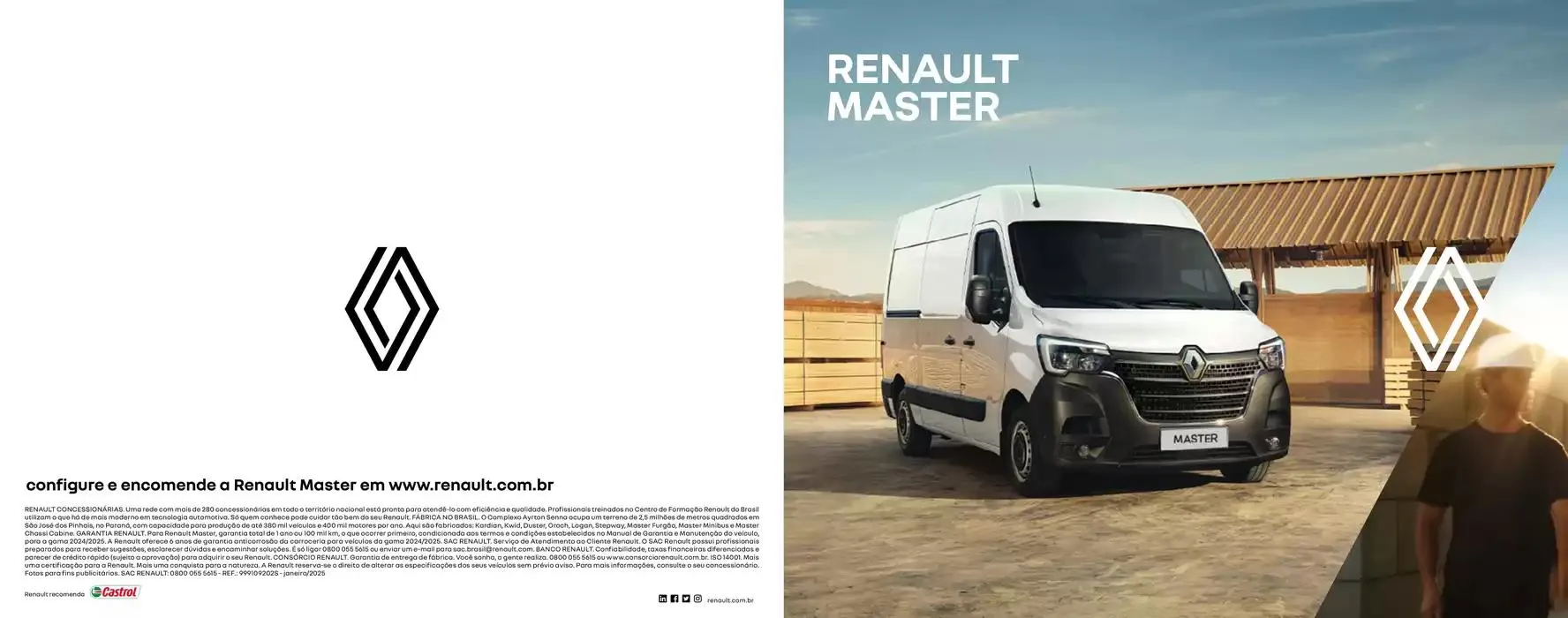 Encarte de Renault Master Chassi 16 de janeiro até 16 de janeiro 2026 - Pagina 1