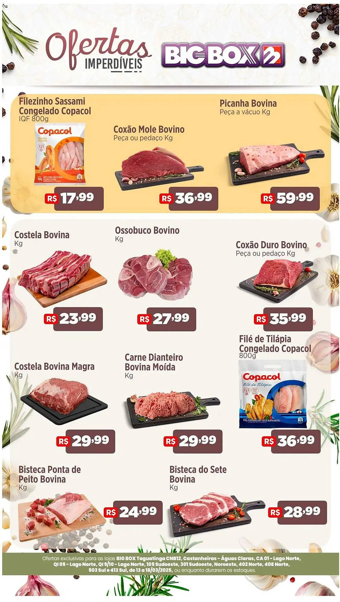 Encarte de Catálogo Big Box 13 de março até 18 de março 2025 - Pagina 1
