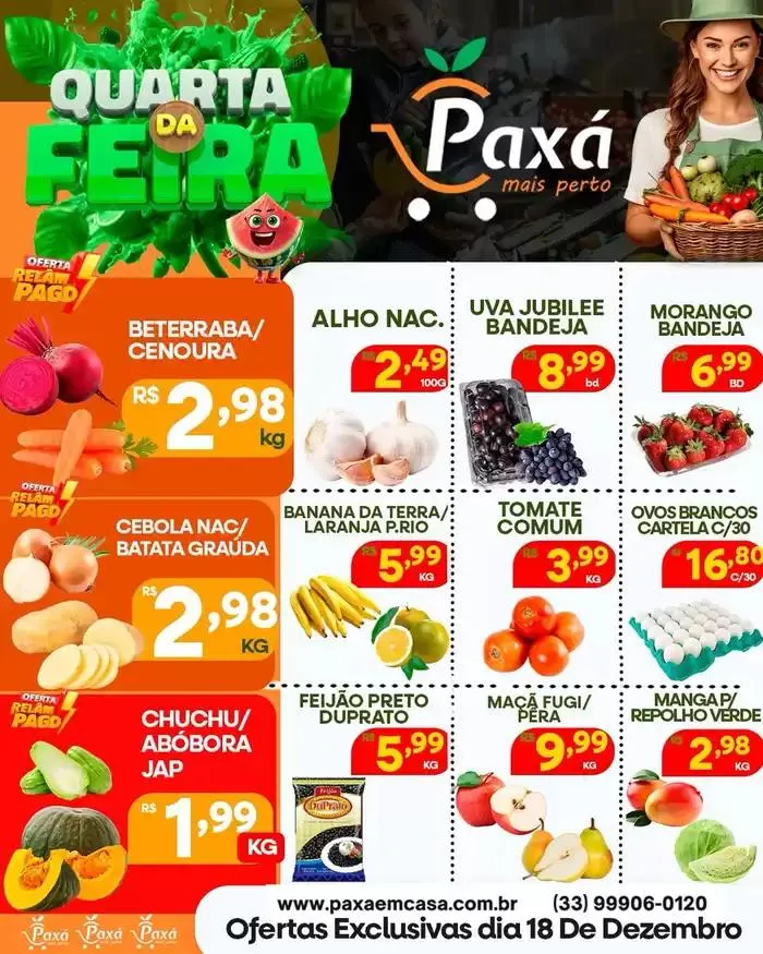 Encarte Paxá Supermercados - 1