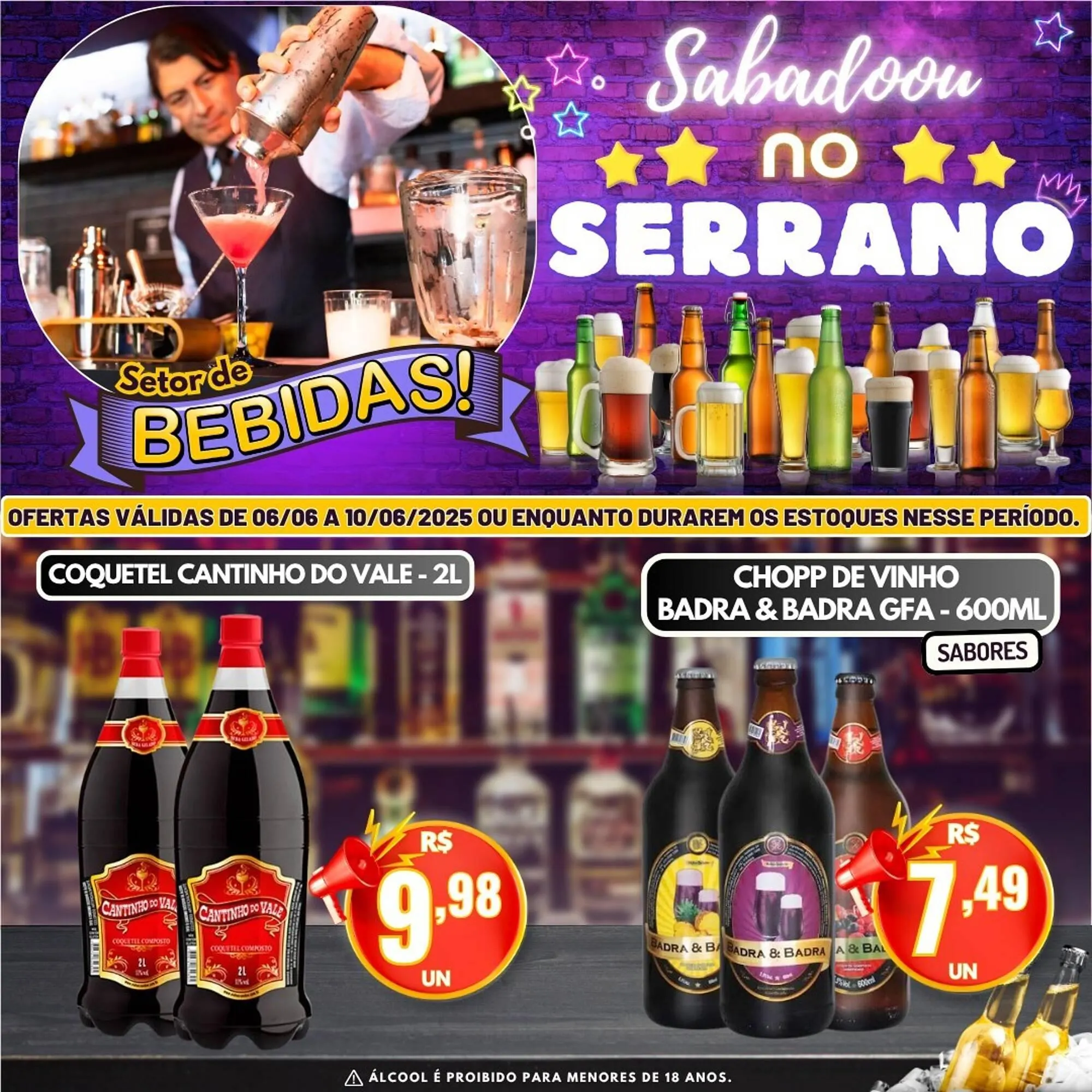 Encarte de Catálogo Serrano Supermercado 7 de junho até 10 de junho 2025 - Pagina 3