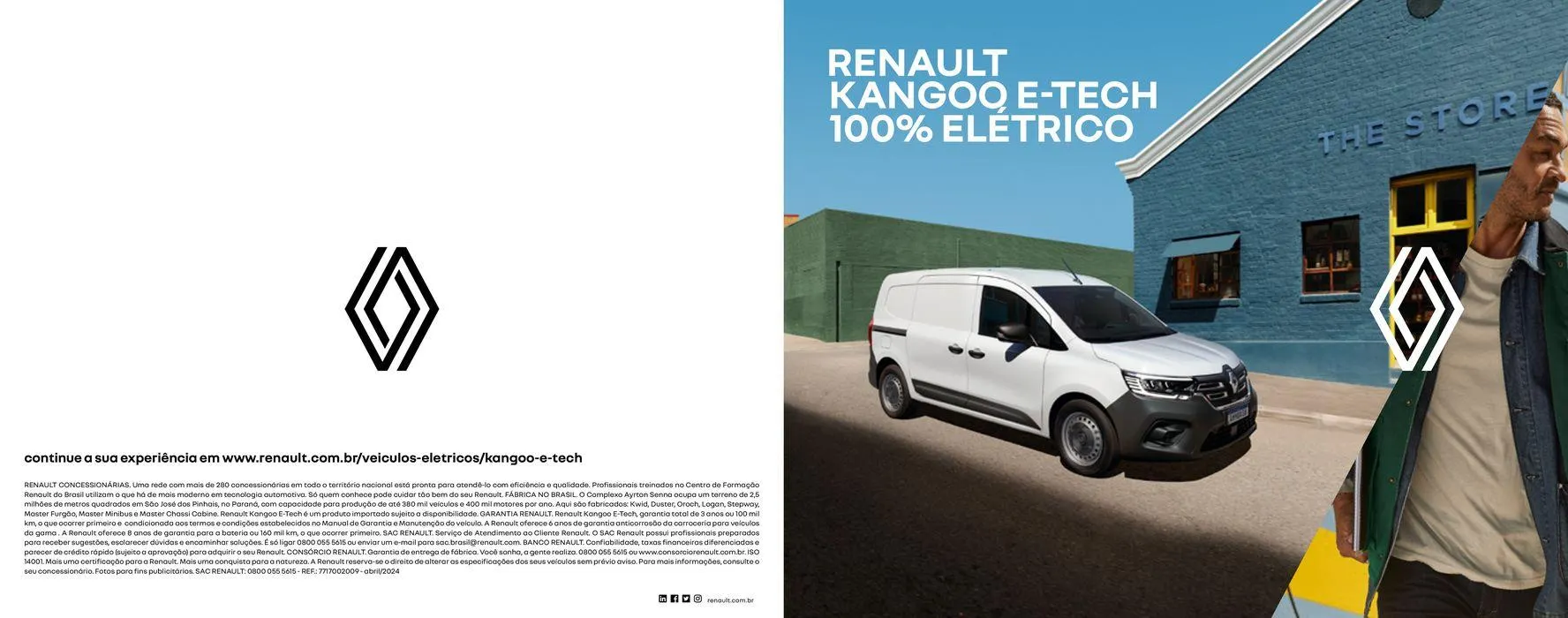 Encarte de Renault Kangoo E-Tech  23 de julho até 23 de julho 2025 - Pagina 1