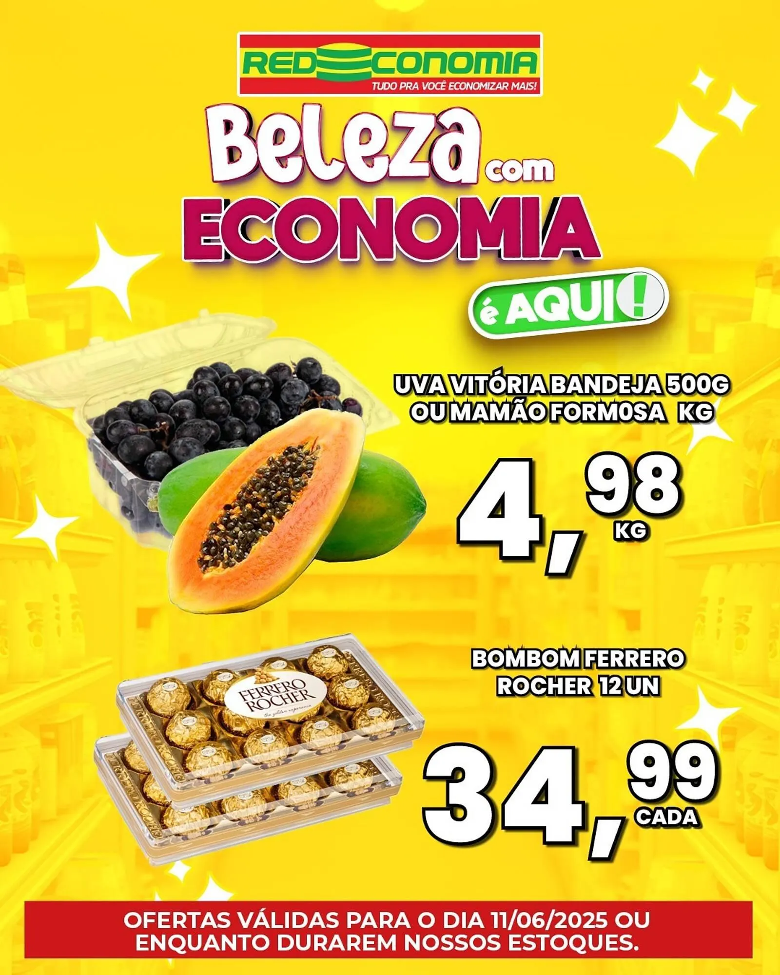 Encarte de Catálogo Rede Economia 10 de junho até 11 de junho 2025 - Pagina 3