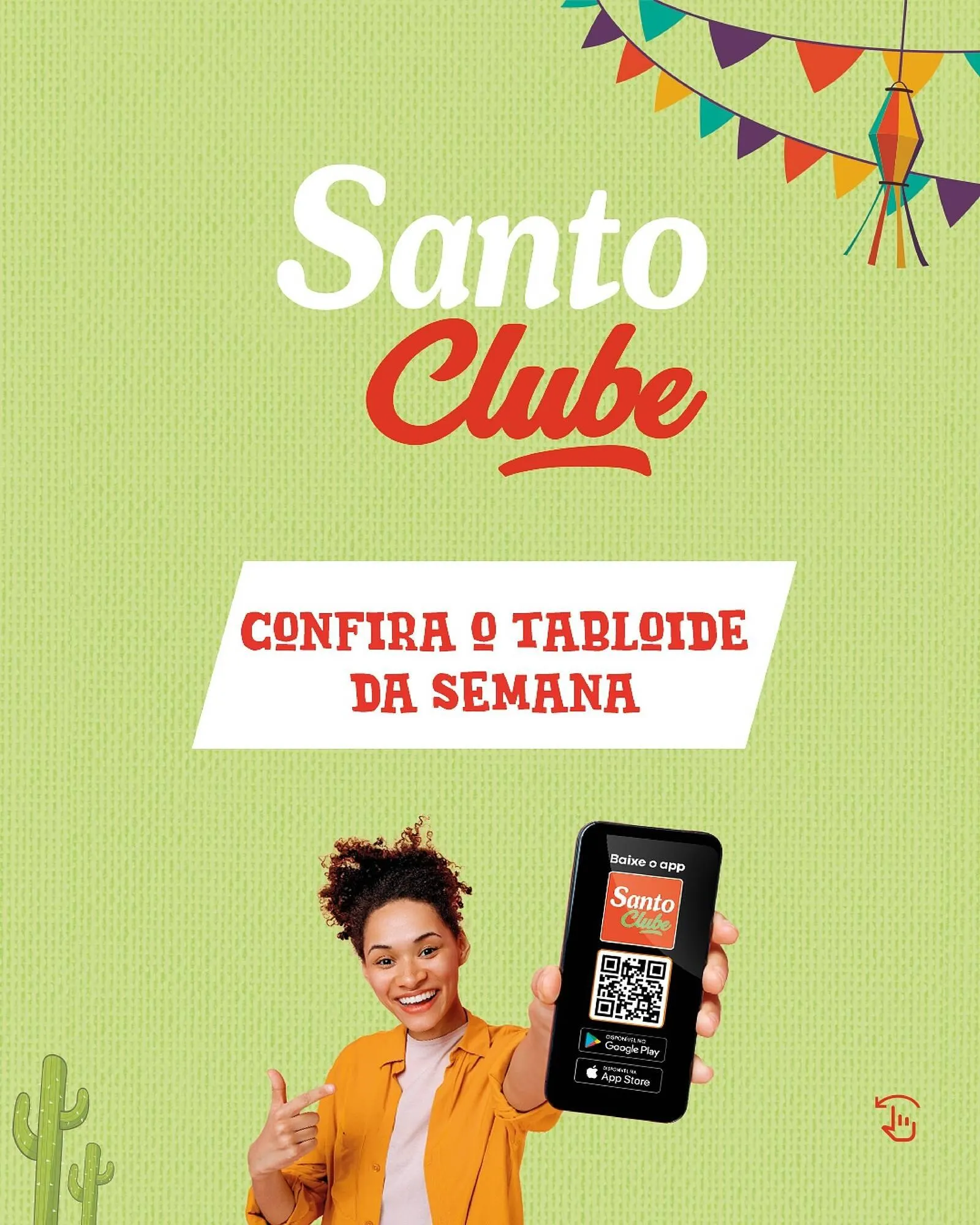 Encarte de Catálogo Santo Supermercados 18 de junho até 26 de junho 2025 - Pagina 1