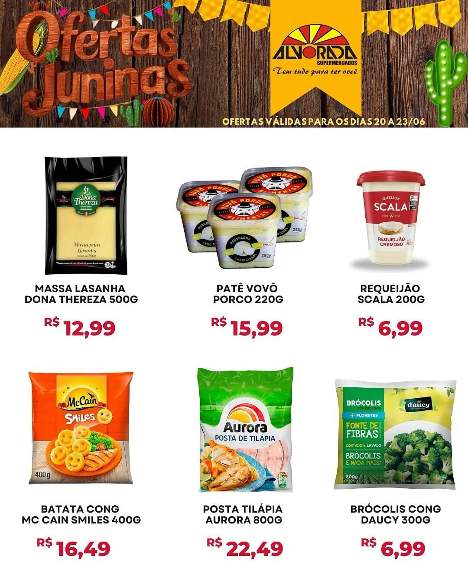 Encarte de Catálogo Alvorada Supermercados 20 de junho até 23 de junho 2025 - Pagina 2