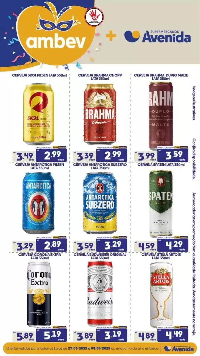 Encarte de Encarte Rede Troyano de Supermercados 27 de março até 3 de abril 2025 - Pagina 1