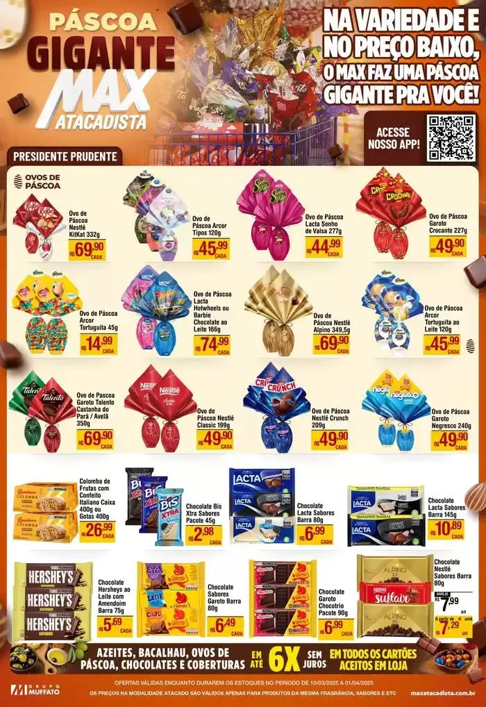 Encarte de Grandes descontos em produtos selecionados 10 de março até 1 de abril 2025 - Pagina 1