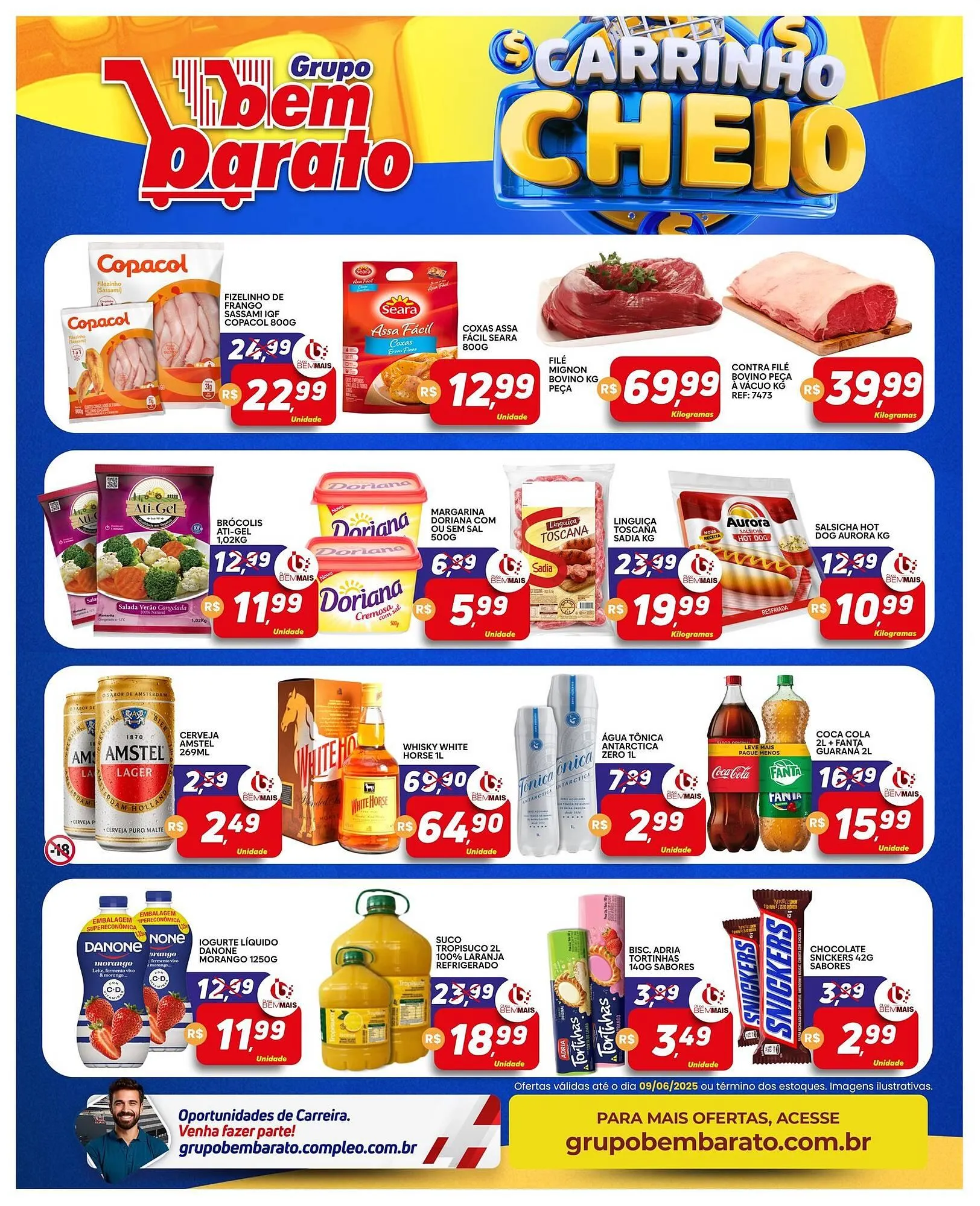 Encarte de Catálogo Supermercado Bem Barato 3 de junho até 9 de junho 2025 - Pagina 3