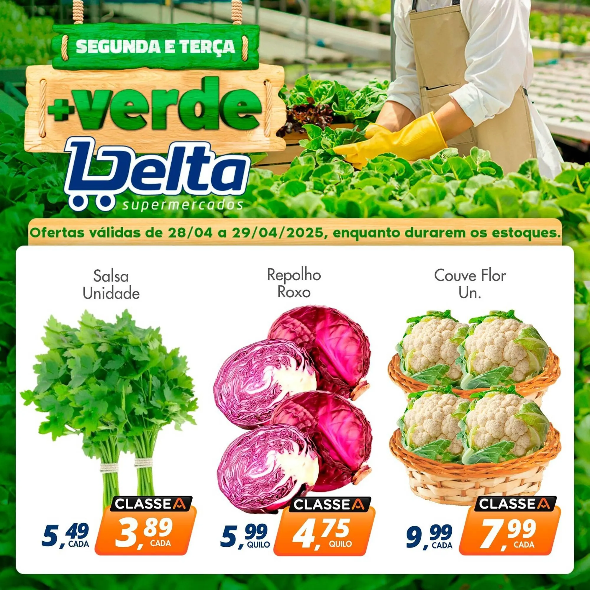 Encarte de Catálogo Delta Supermercados 28 de abril até 29 de abril 2025 - Pagina 1