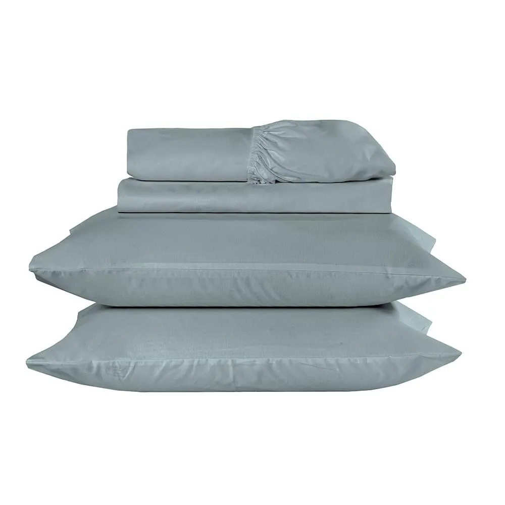 Jogo de Cama Solteiro Imperialle 100% Algodão Cinza 3 Peças 1320145 - Yohana
