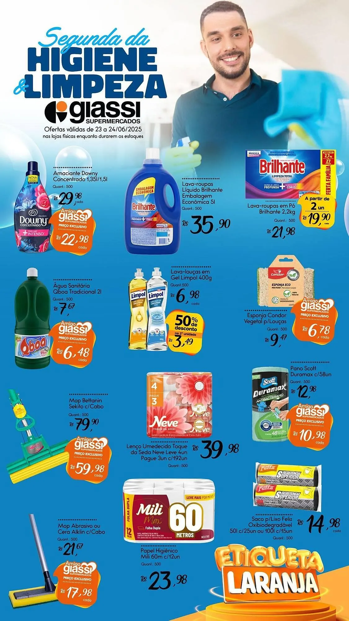 Encarte de Catálogo Giassi Supermercados 23 de junho até 24 de junho 2025 - Pagina 2