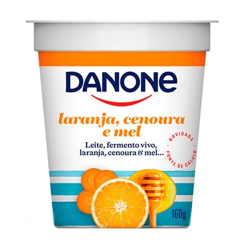 Iogurte Danone Natural Laranja 160g