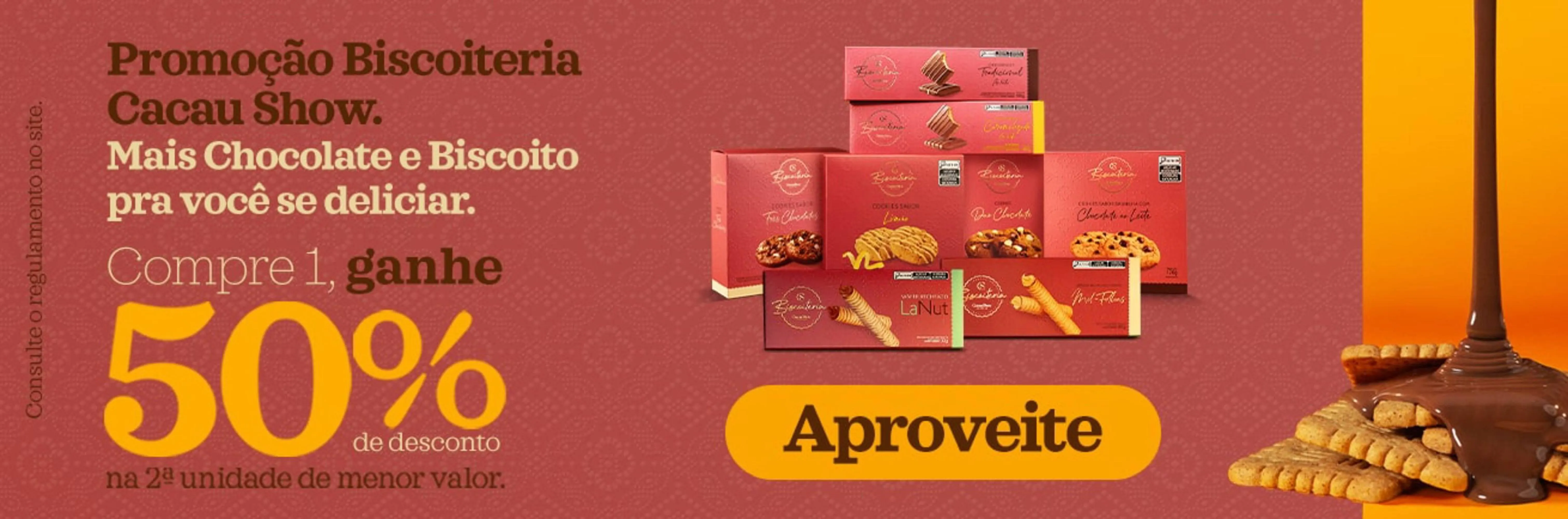 Encarte de Catálogo Cacau Show 4 de março até 31 de março 2025 - Pagina 1
