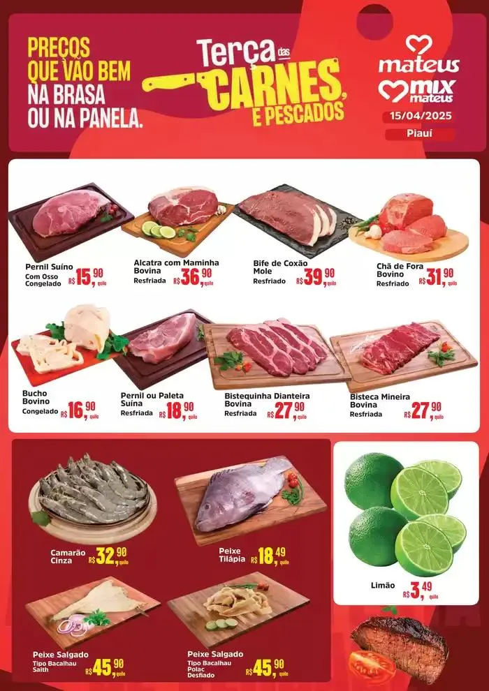 Encarte de Grandes descontos em produtos selecionados 15 de abril até 15 de abril 2025 - Pagina 1