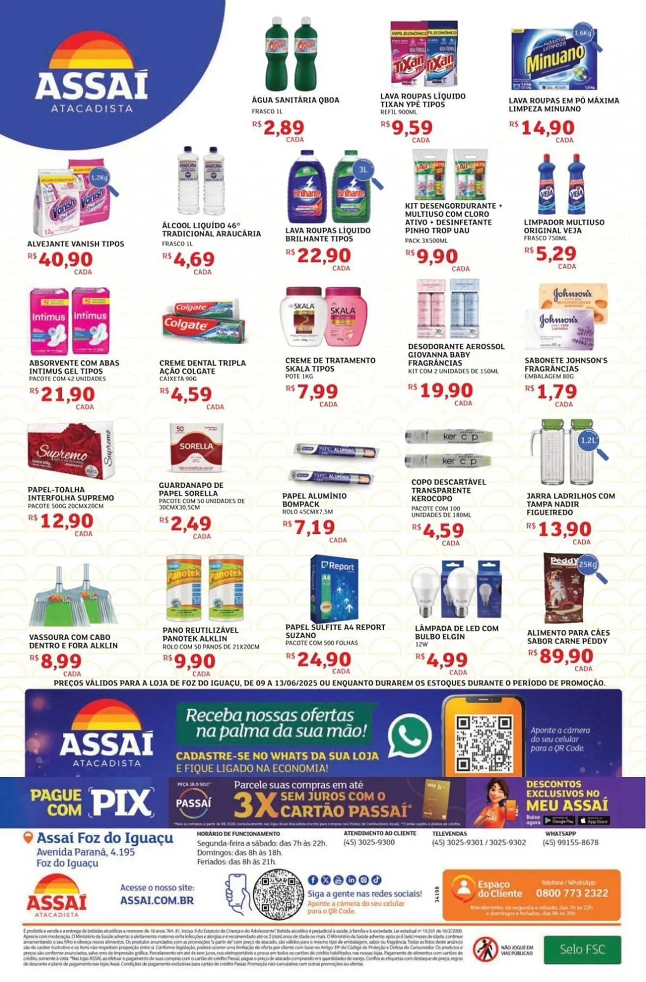Encarte de Catálogo Assaí Atacadista 10 de junho até 13 de junho 2025 - Pagina 3