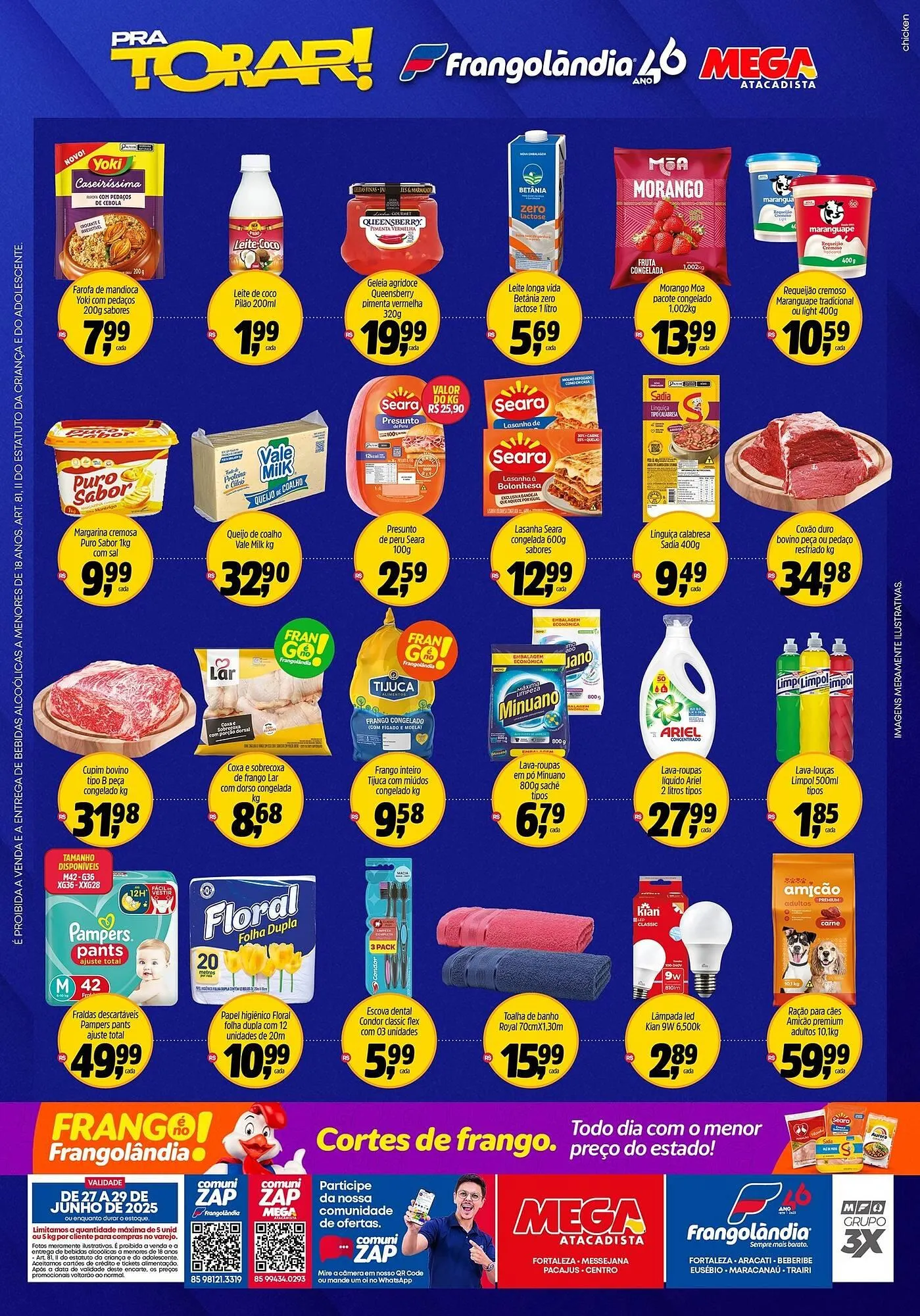 Encarte de Ofertas Frangolândia 27 de junho até 29 de junho 2025 - Pagina 2