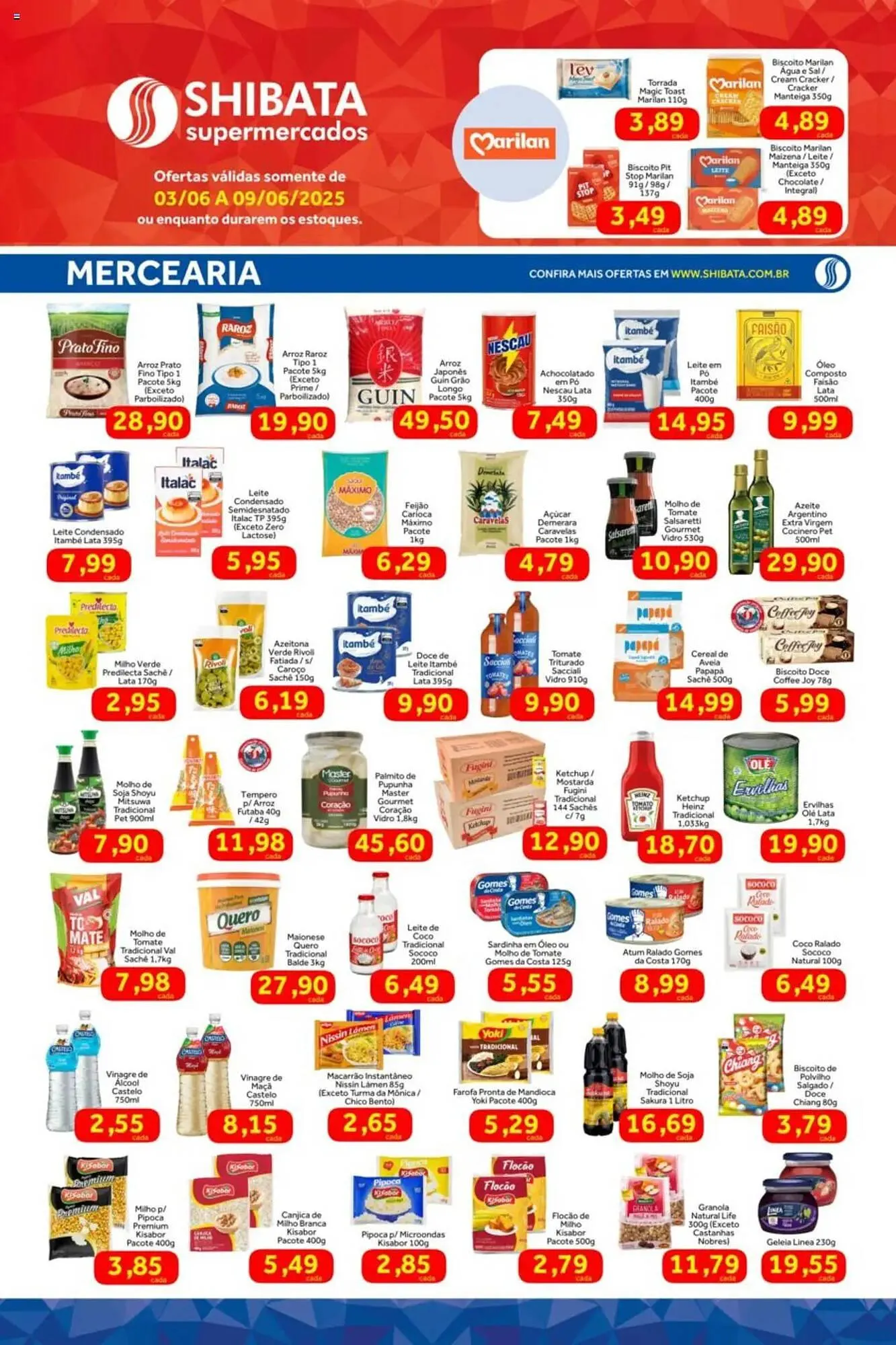 Encarte de Catálogo Shibata Supermercados 3 de junho até 9 de junho 2025 - Pagina 3