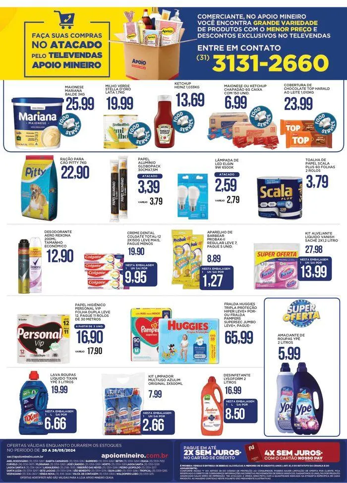 Encarte de MEGA ANIVERSÁRIO DE OFERTAS  20 de maio até 26 de maio 2024 - Pagina 4