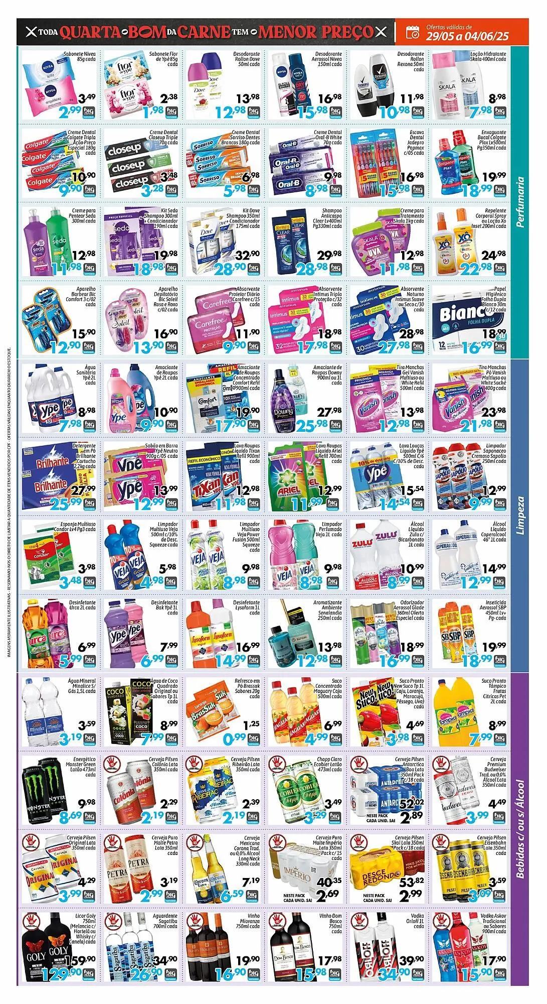 Encarte de Catálogo Supermercados Big Compra 29 de maio até 4 de junho 2025 - Pagina 3