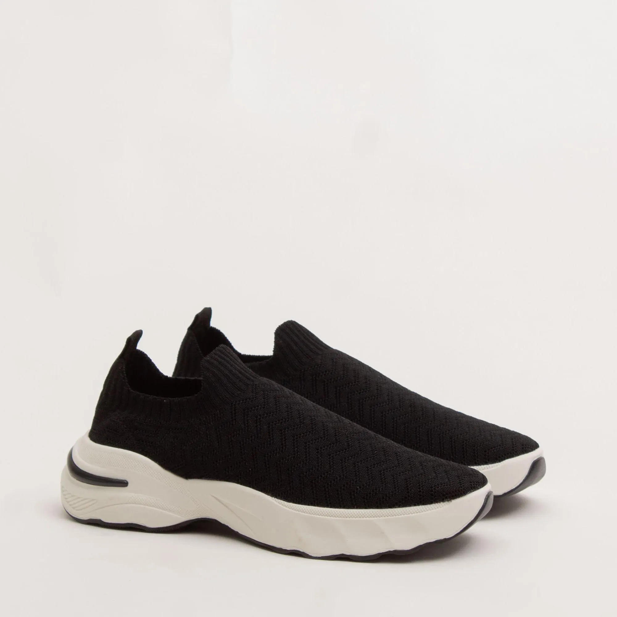 Tênis Knit comfort - PRETA