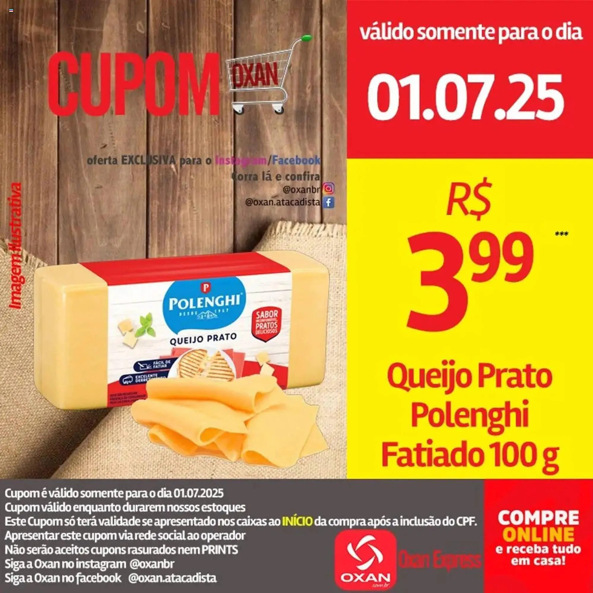 Encarte de Catálogo Oxan Atacadista 1 de julho até 2 de julho 2025 - Pagina 1