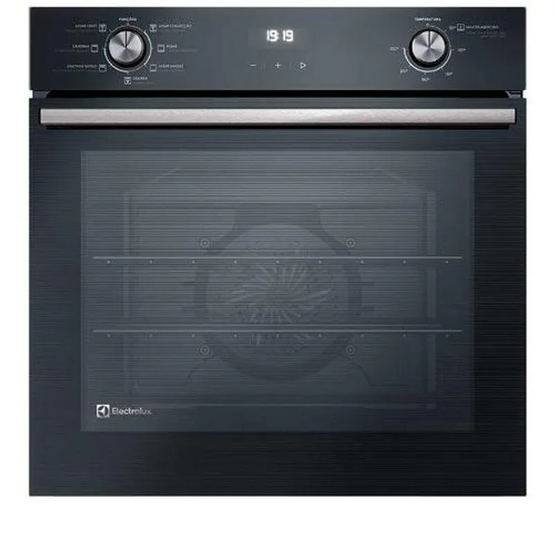 Forno Elétrico de Embutir Electrolux Efficient com 80 Litros de Capacidade, Grill e Painel Full Touch Preto - OE8EH
