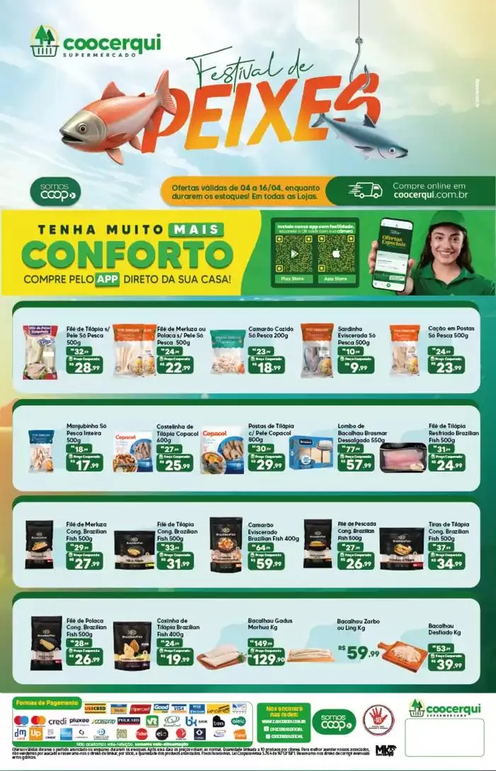Encarte de Festival de Peixes 4 de abril até 16 de abril 2025 - Pagina 1