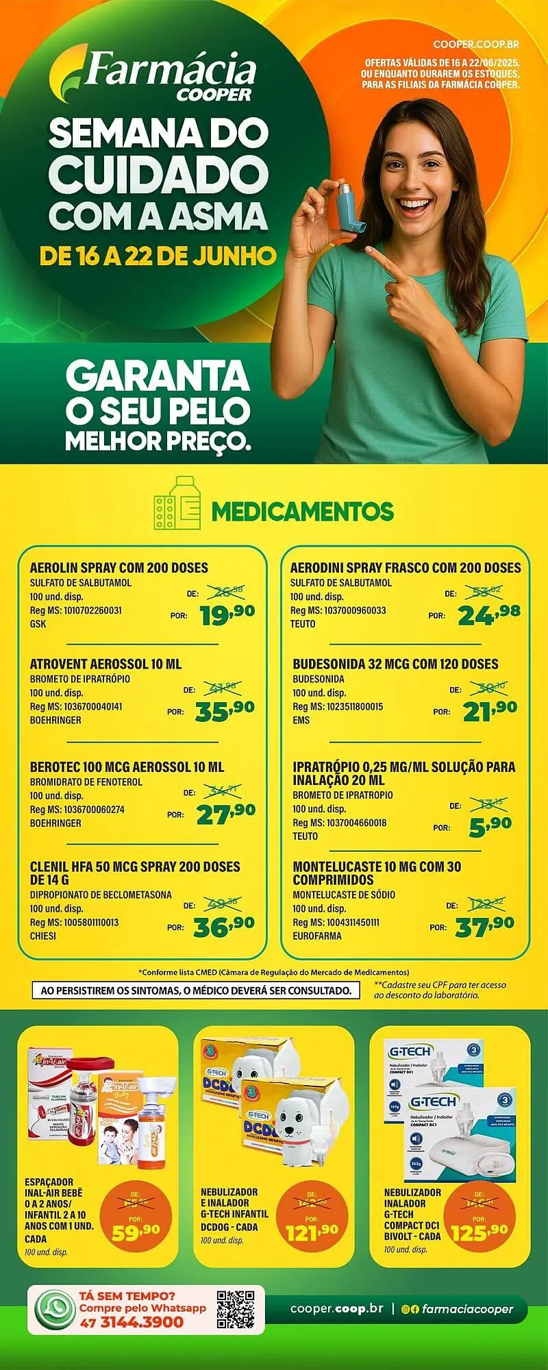 Encarte de Catálogo Cooper 16 de junho até 22 de junho 2025 - Pagina 1