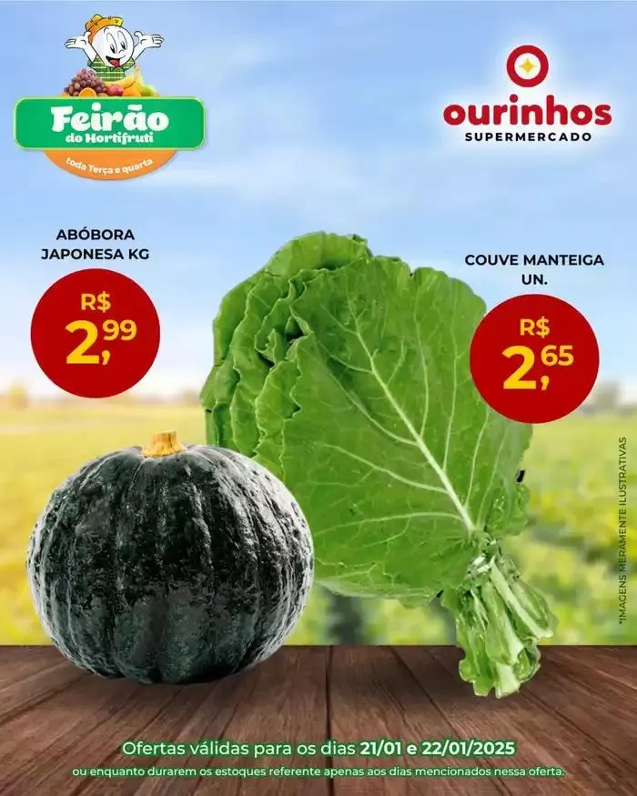 Encarte de Encarte Ourinhos Hipermercado 21 de janeiro até 22 de janeiro 2025 - Pagina 1