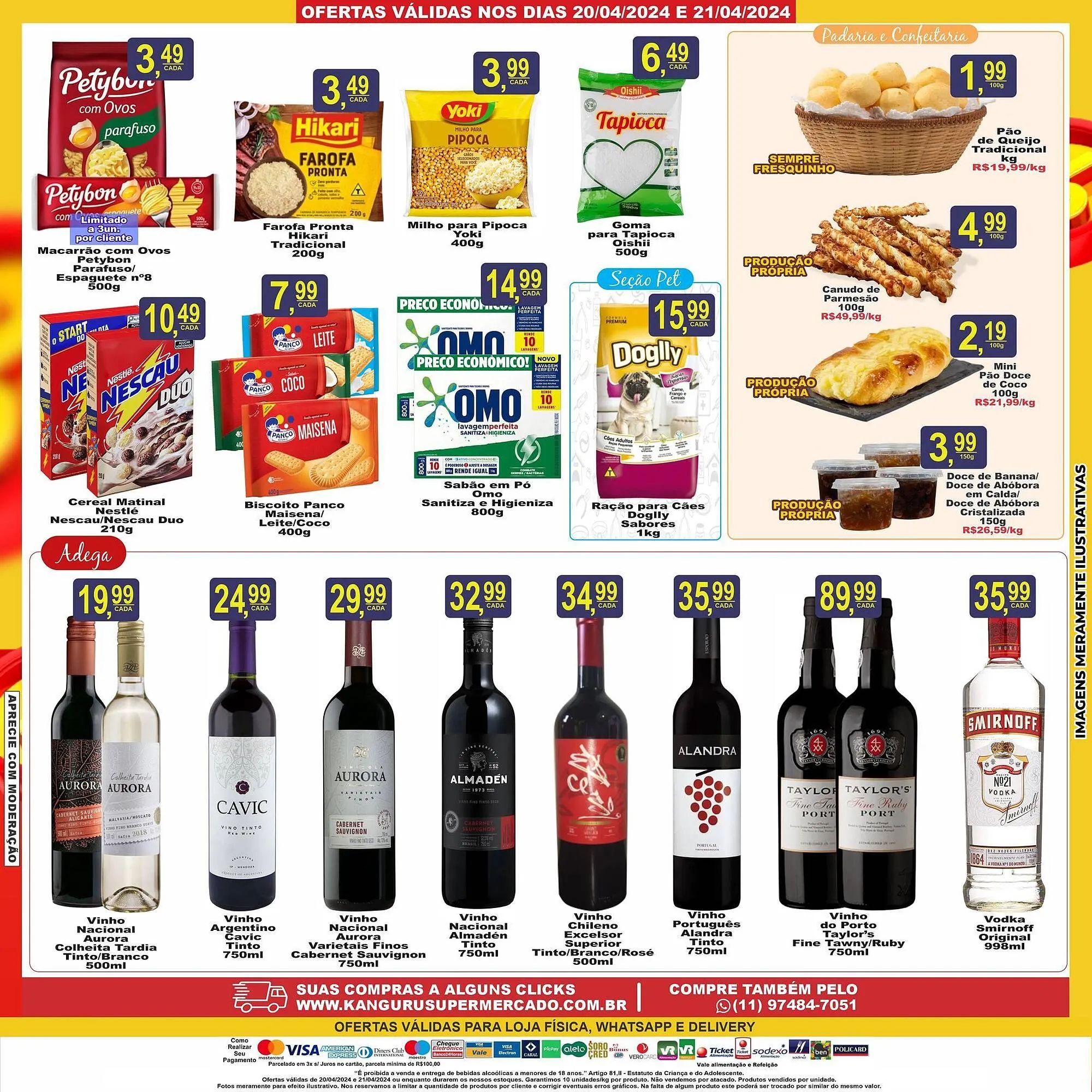 Encarte de Catálogo Kanguru Supermercado 19 de abril até 21 de abril 2024 - Pagina 2