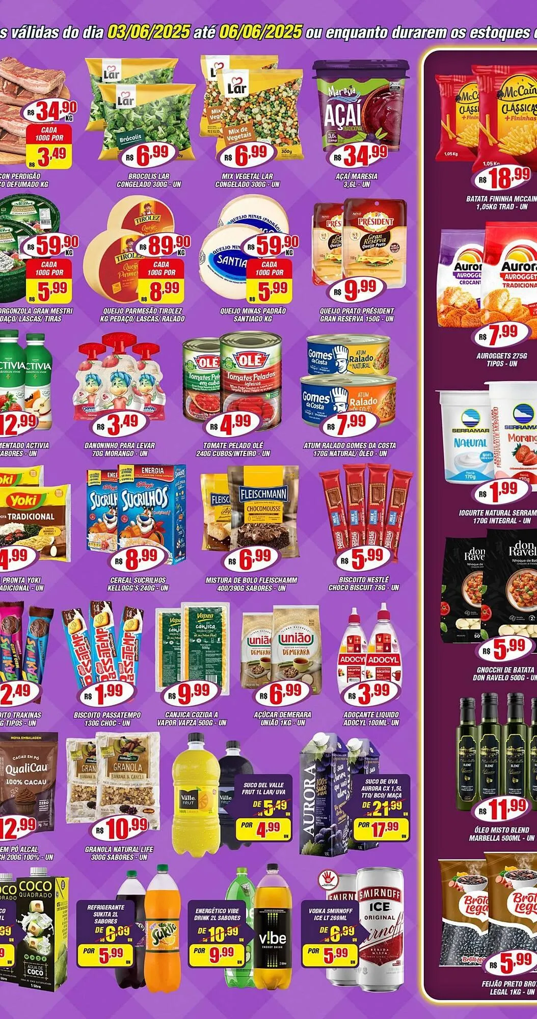 Encarte de Catálogo Violeta Supermercados 3 de junho até 6 de junho 2025 - Pagina 3