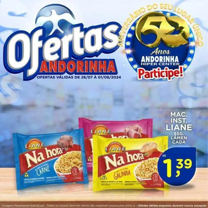 Encarte de Andorinha Hipermercado OFERTAS 26 de julho até 1 de agosto 2024 - Pagina 77