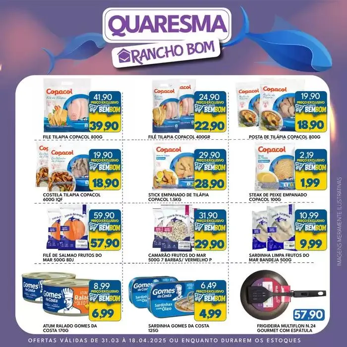 Encarte de Melhores ofertas para compradores econômicos 31 de março até 18 de abril 2025 - Pagina 1