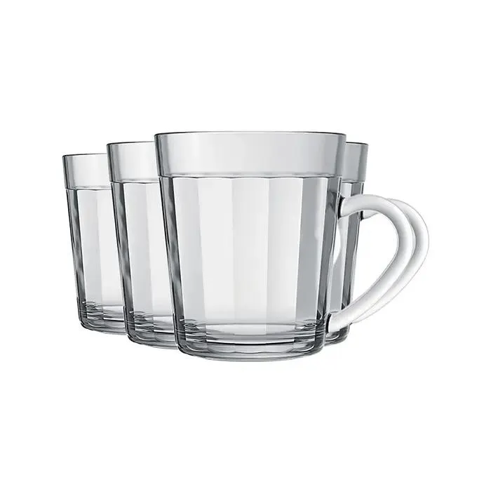 Jogo de Canecas Multiuso Copo Americano 270ml com 4 peças