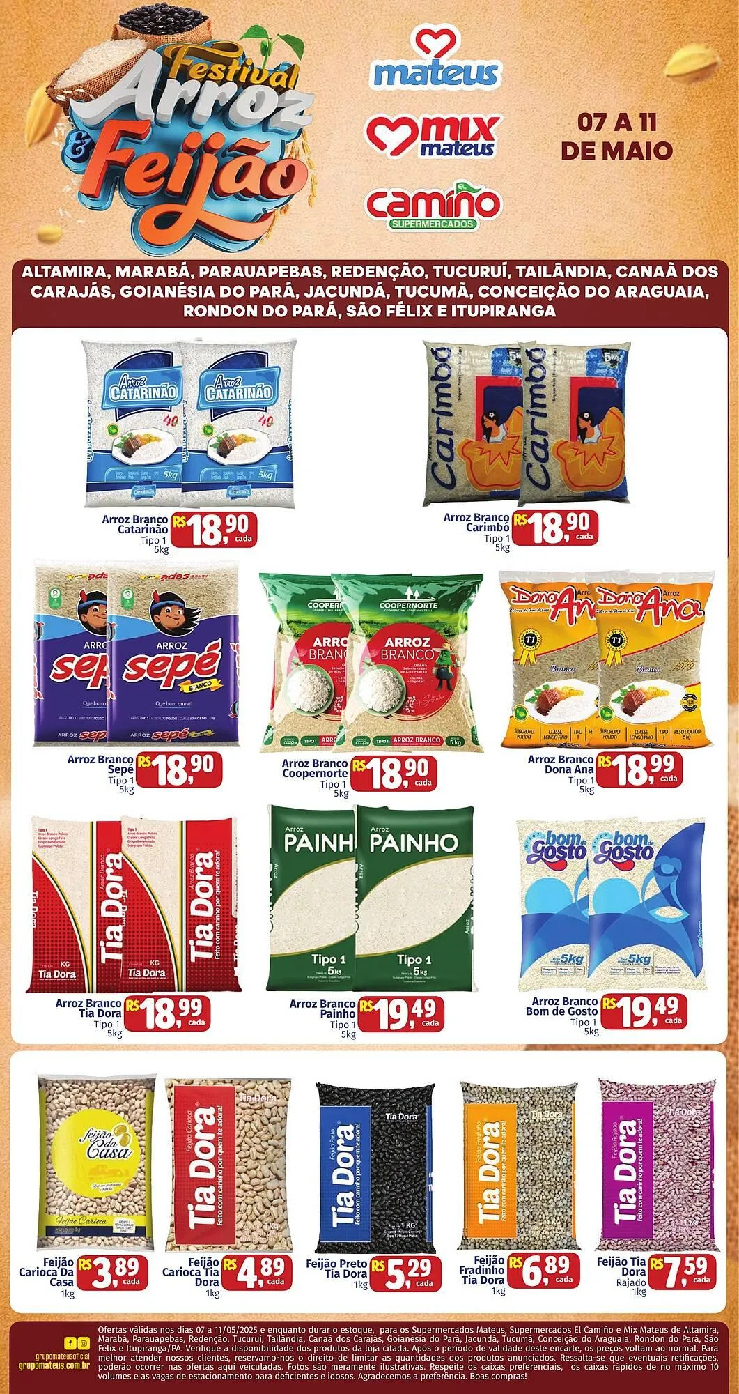 Encarte de Catálogo Camiño supermercados 7 de maio até 11 de maio 2025 - Pagina 1