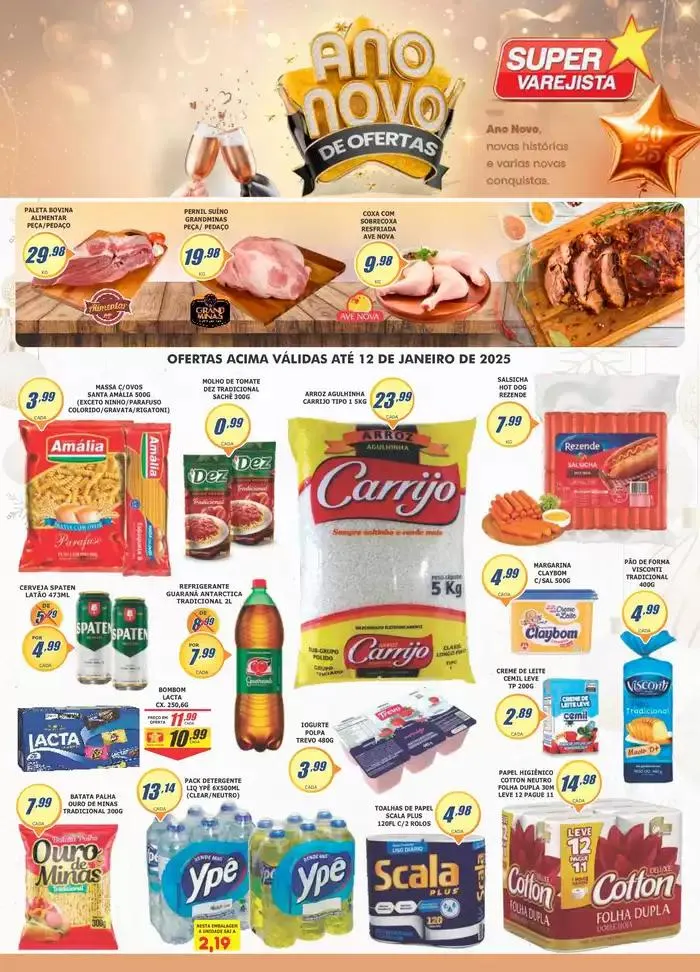 Encarte de Ofertas exclusivas para nossos clientes 9 de janeiro até 12 de janeiro 2025 - Pagina 1