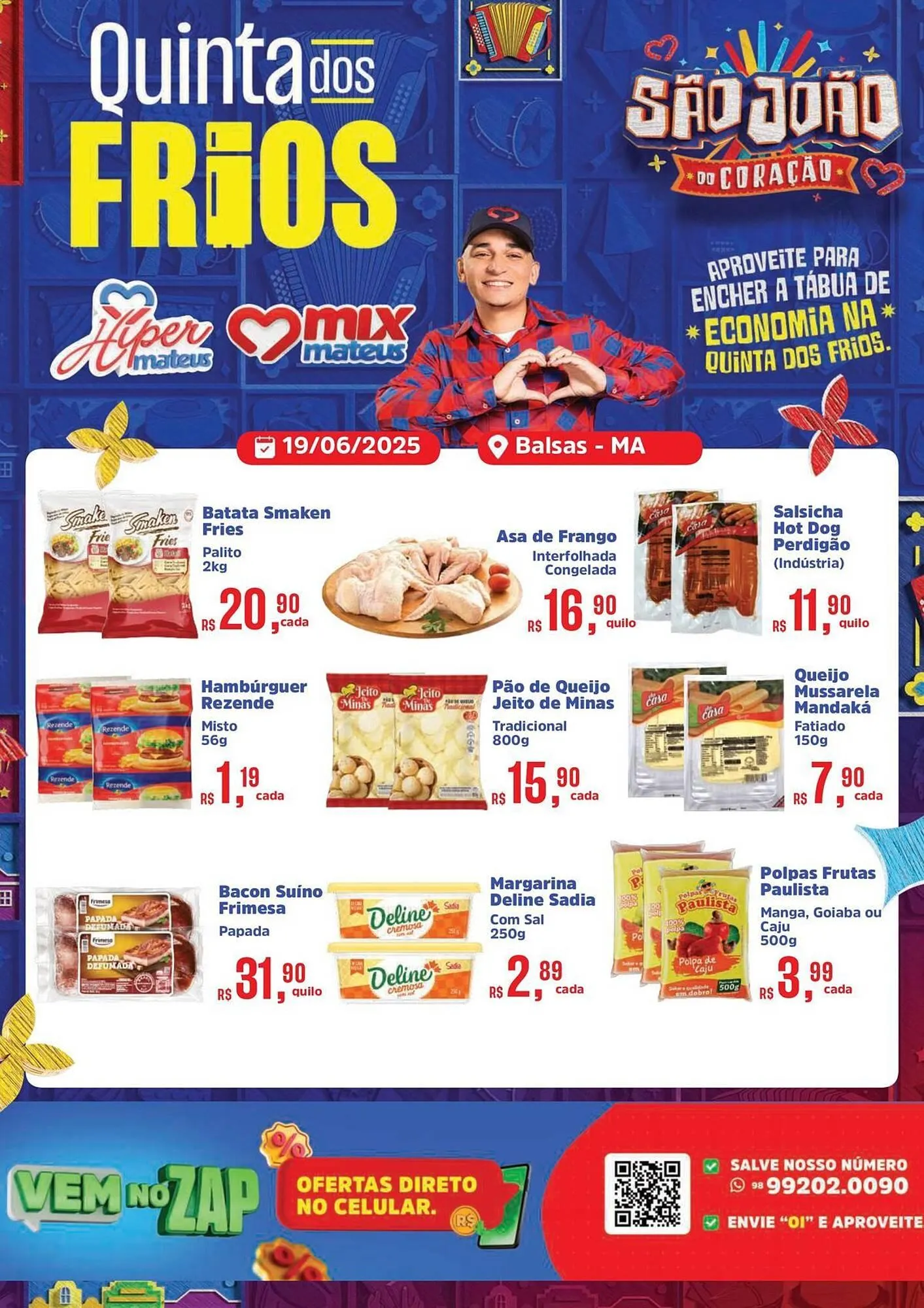 Encarte de Catálogo Supermercados Mateus 19 de junho até 19 de junho 2025 - Pagina 1