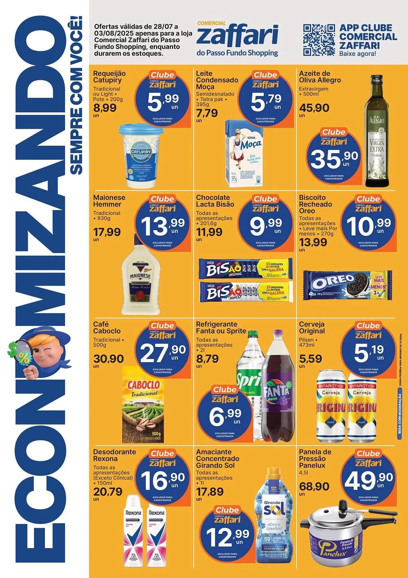 Encarte de Catálogo Comercial Zaffari 28 de julho até 3 de agosto 2025 - Pagina 1