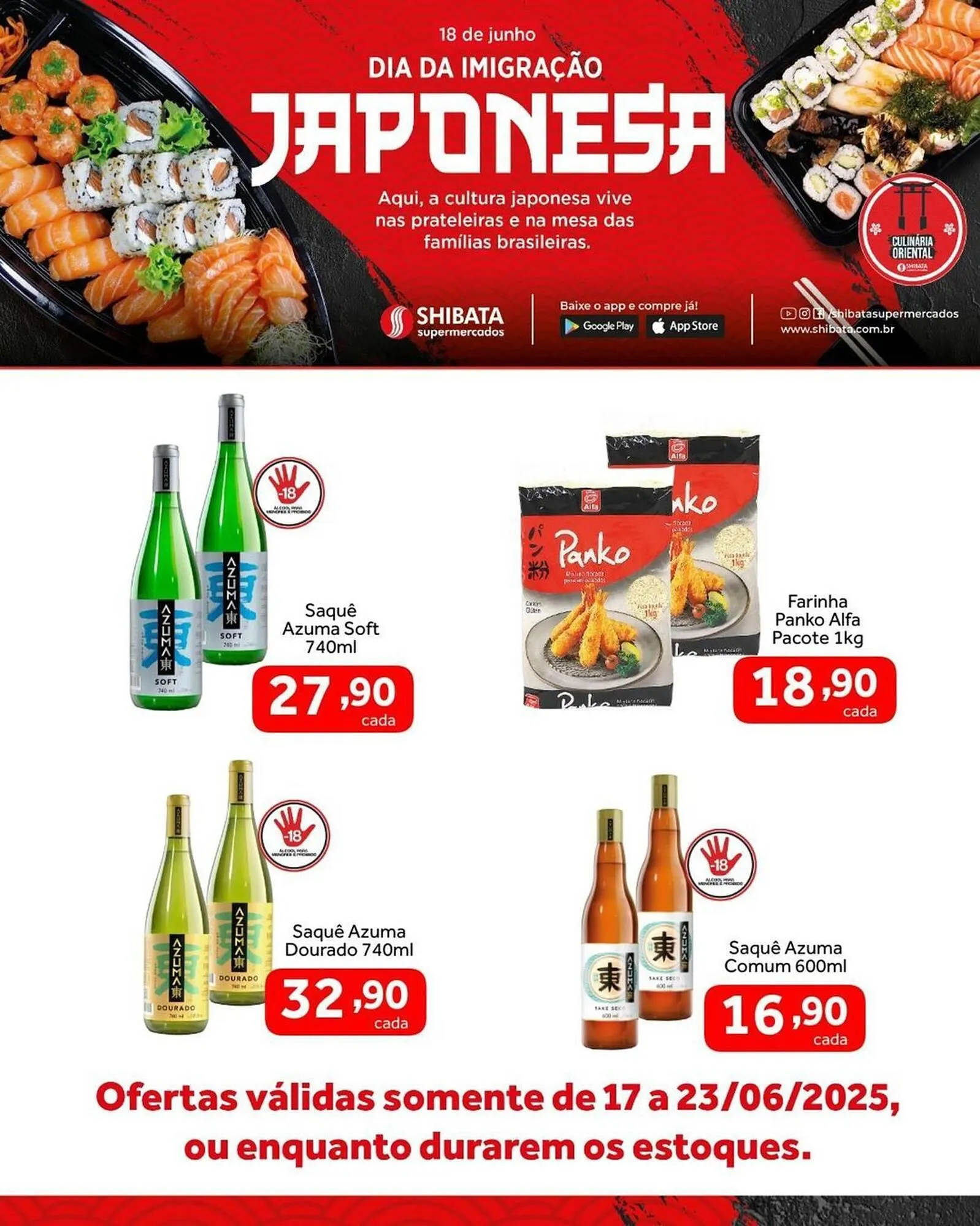 Encarte de Catálogo Shibata Supermercados 17 de junho até 23 de junho 2025 - Pagina 2
