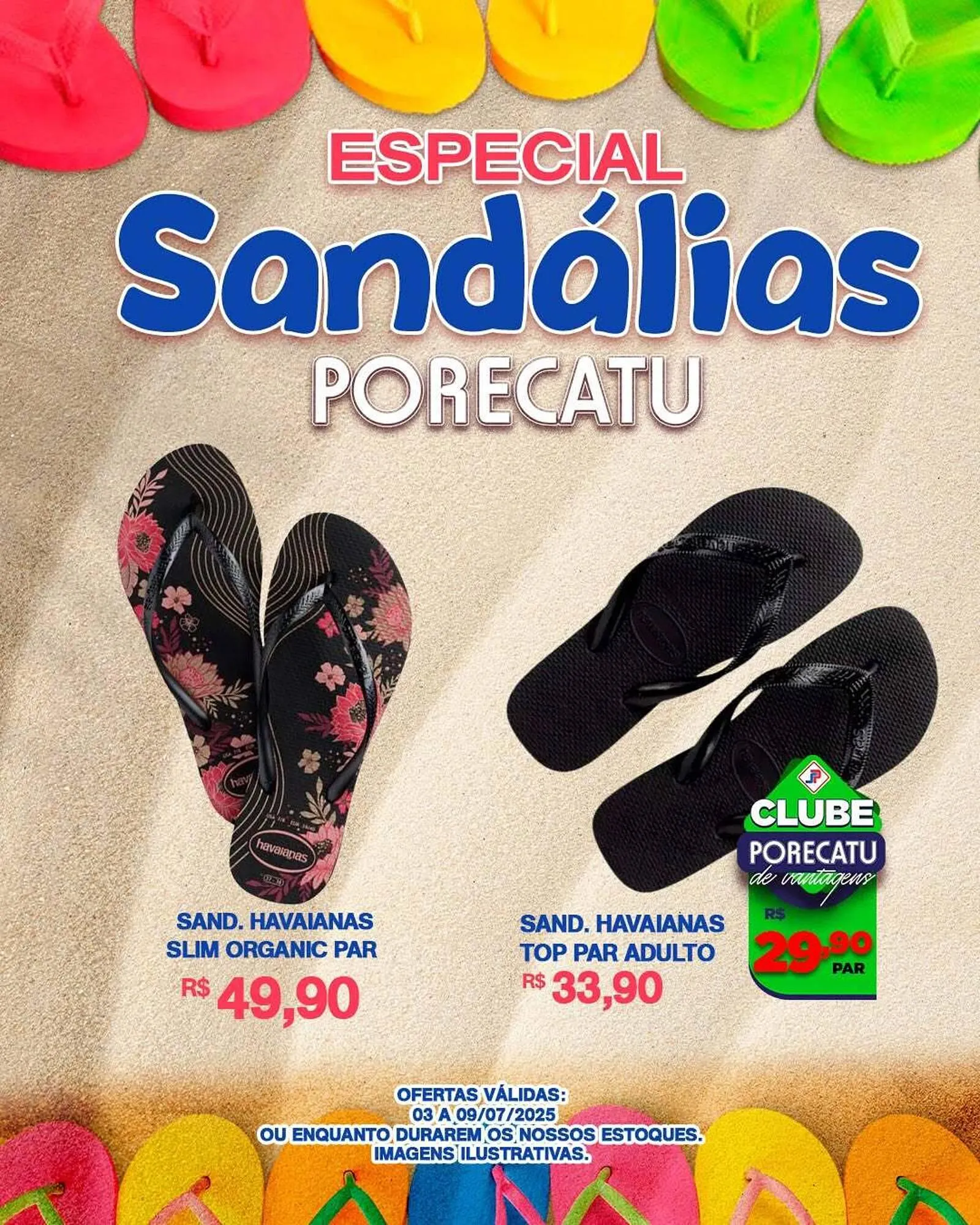 Encarte de Catálogo Supermercado Porecatu 3 de julho até 9 de julho 2025 - Pagina 1