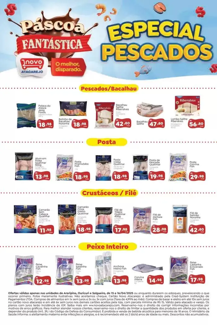 Encarte de Descubra ofertas atraentes 15 de abril até 16 de abril 2025 - Pagina 1