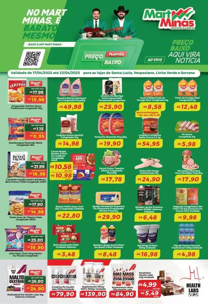 Descontos e promoções - 1