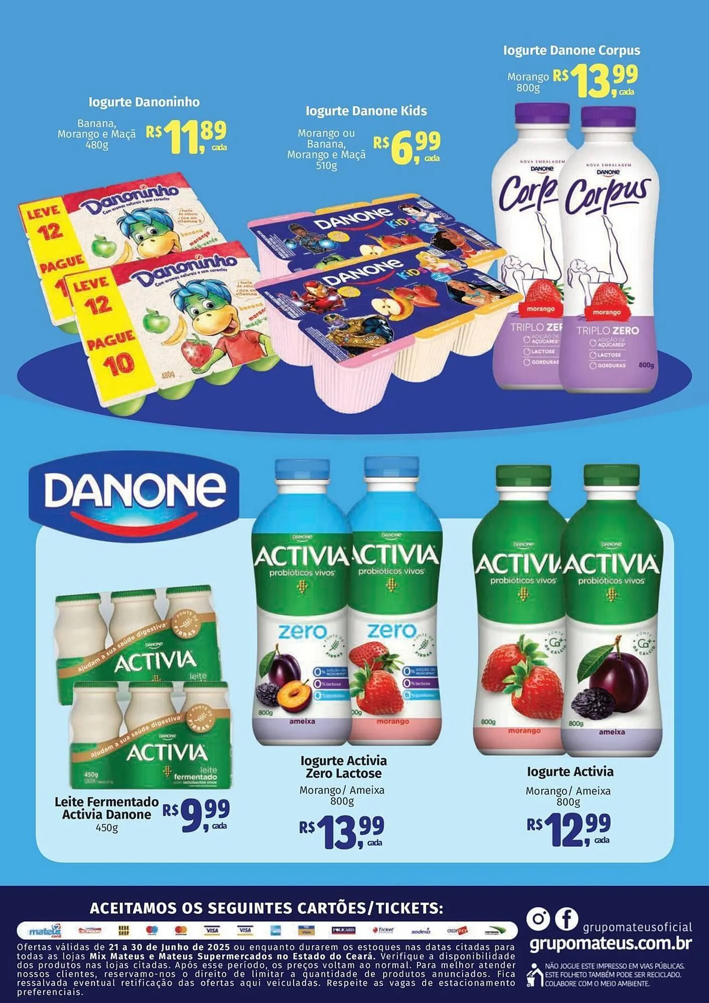 Encarte de Catálogo Supermercados Mateus 21 de junho até 30 de junho 2025 - Pagina 2