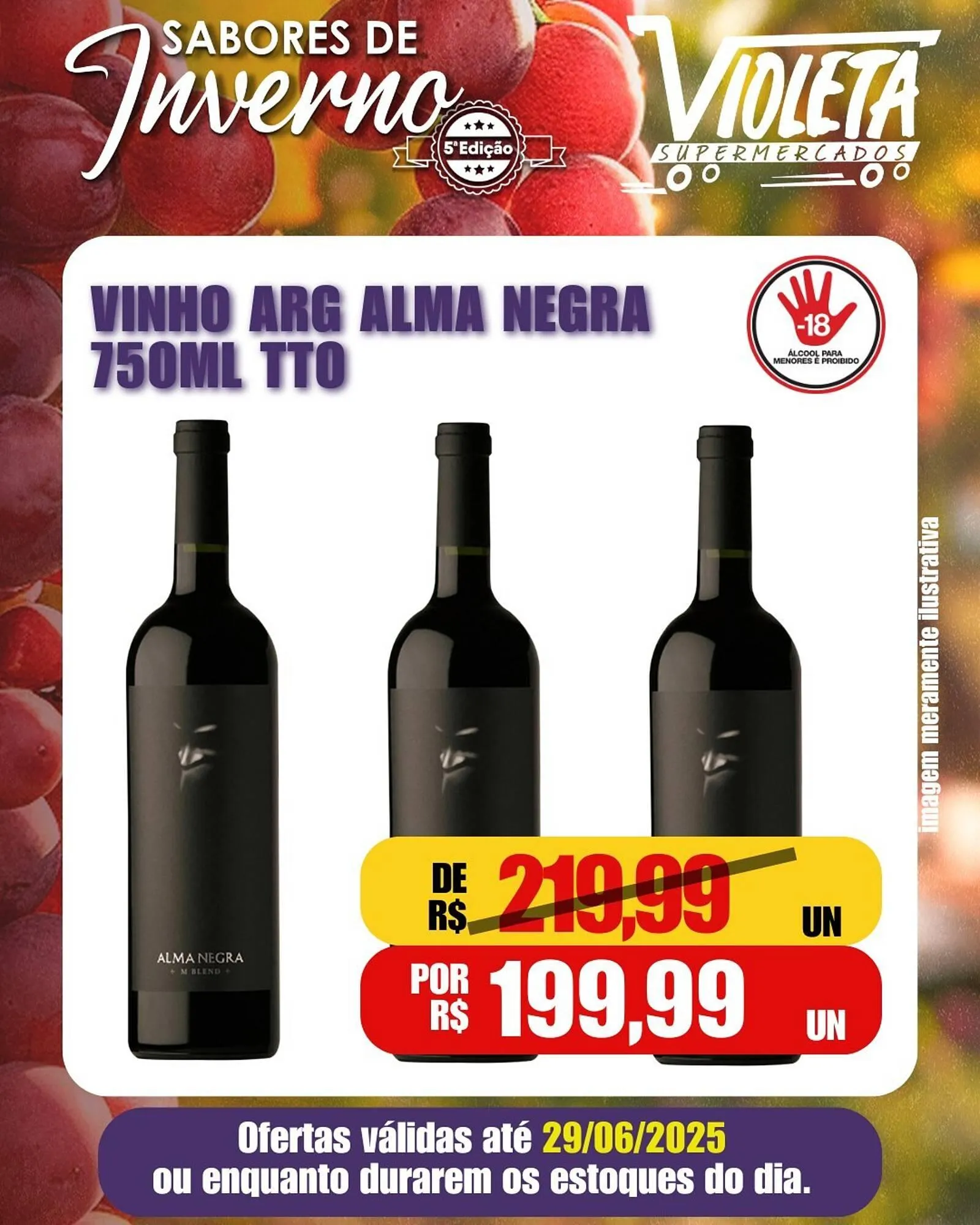 Encarte de Catálogo Violeta Supermercados 9 de junho até 29 de junho 2025 - Pagina 4